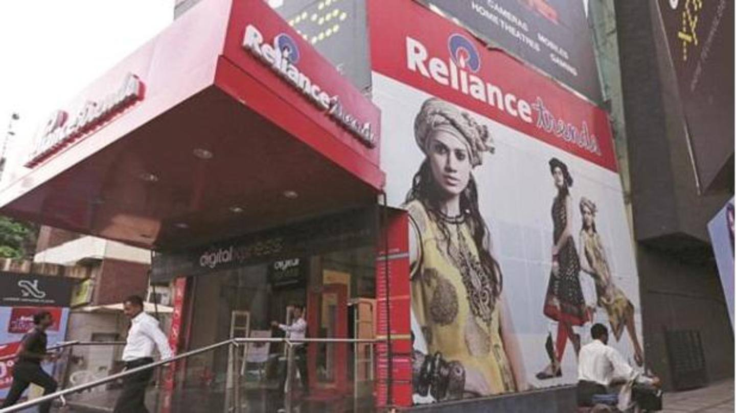 Reliance Retail sold 10.09% stake since September end Reliance Retail sold 10.09% stake since September end