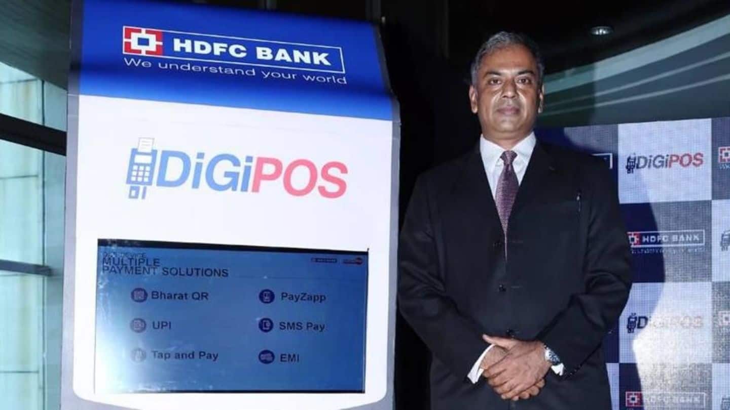 HDFC becomes the first bank in India to launch DigiPOS