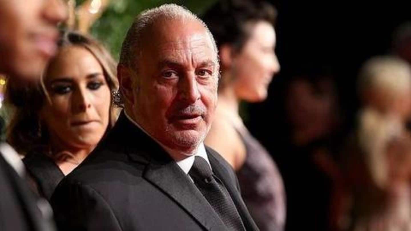 British tycoon Philip Green charged with touching fitness instructor inappropriately