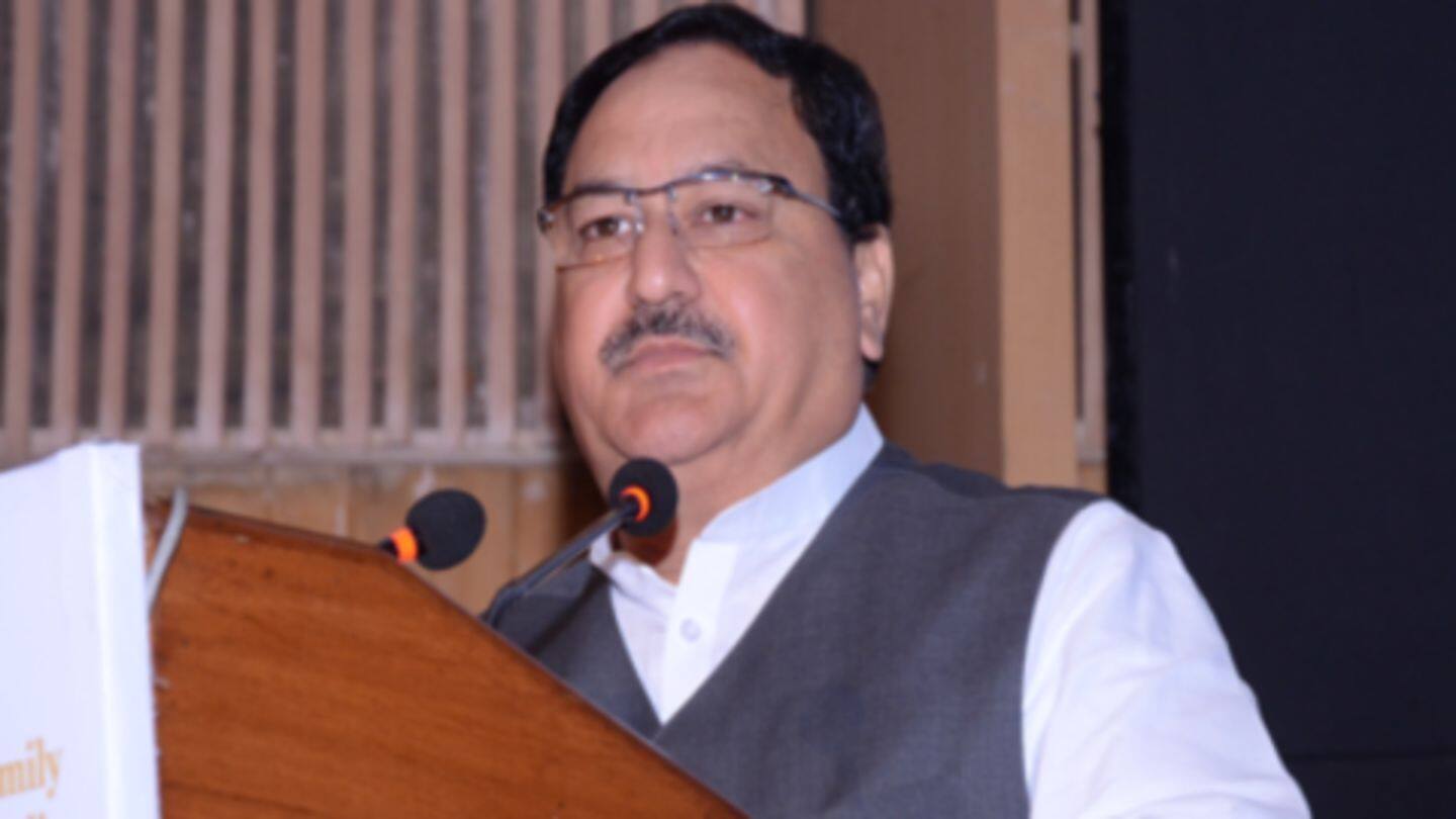 Nadda appointed as BJP Working President, Shah to remain chief