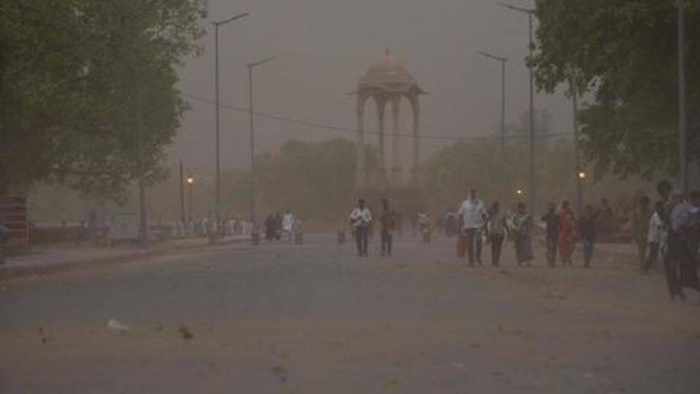 Severe dust storm hits Delhi; IGI Airport flight operations suspended