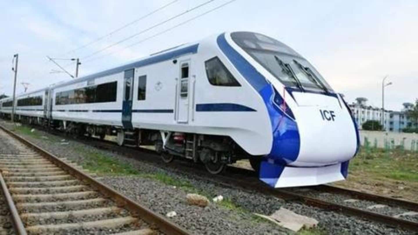 #Train18: Launch date, route, features of India's first engine-less train