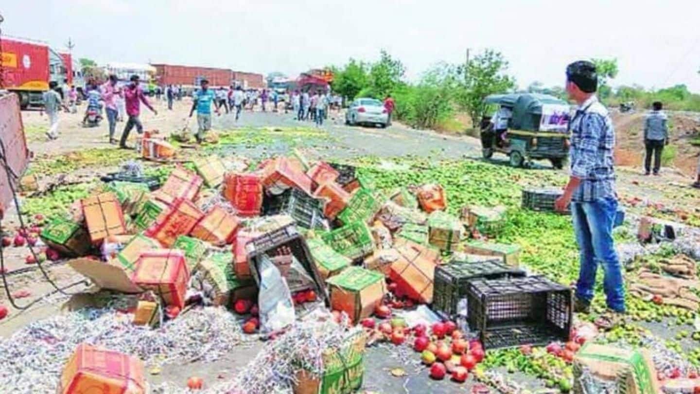 Farmers' protest across 22 states enters second-day; vegetable prices soar