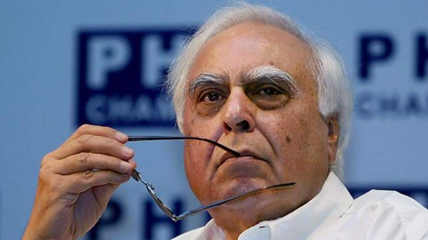 Congress not effective alternative anymore: Kapil Sibal after Bihar verdict