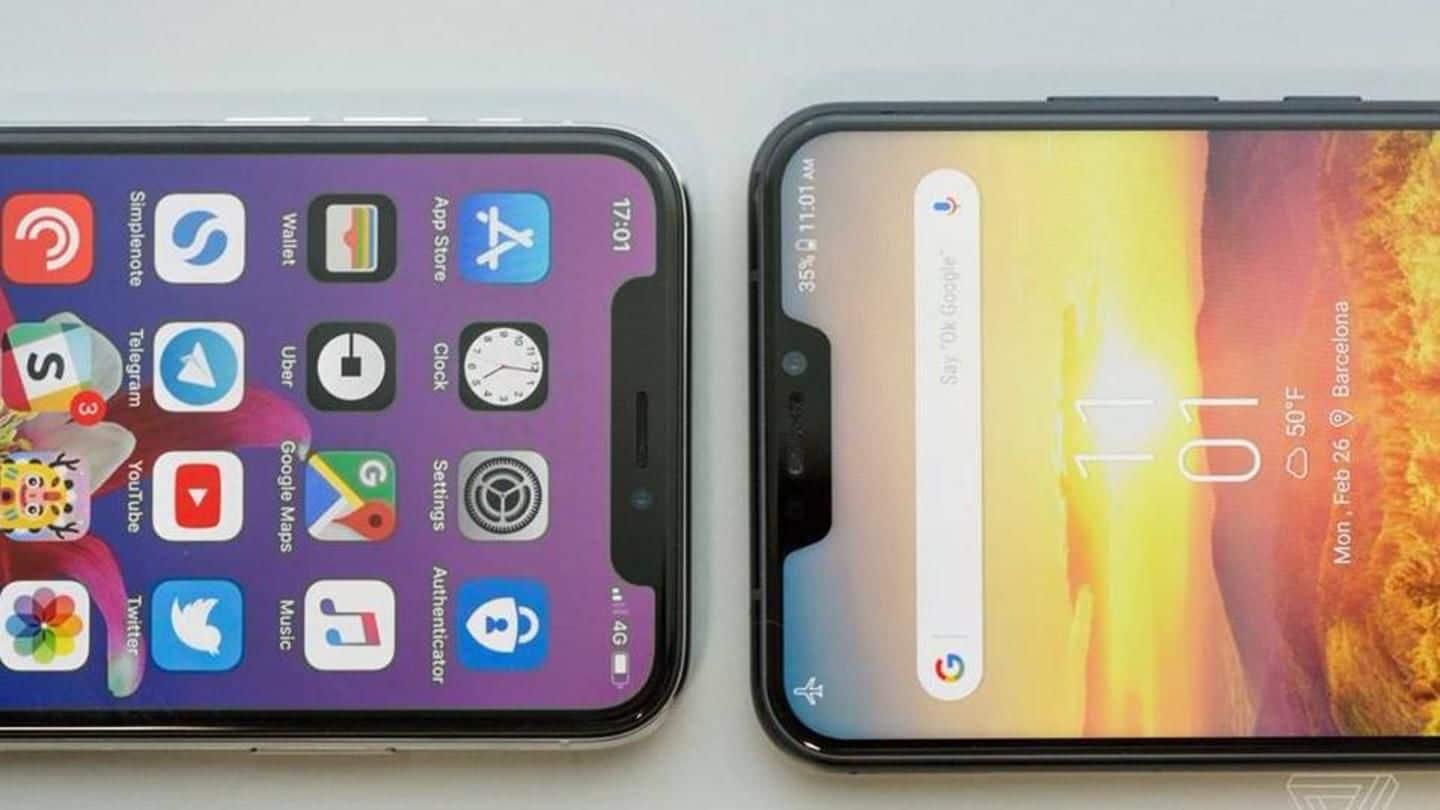 Love iPhoneX's "top-notch" design? Here are 10 Android 'iPhoneX lookalikes'