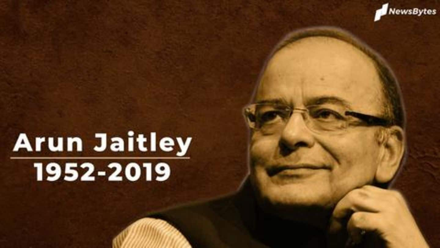 #RIPArunJaitley: Seven things to know about the late BJP stalwart