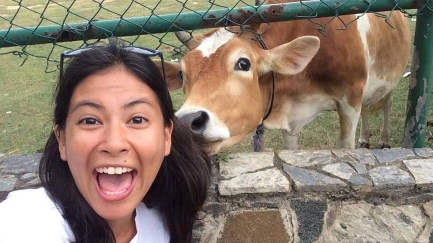 Take a Cowfie! Unique idea to raise awareness against cow-slaughter