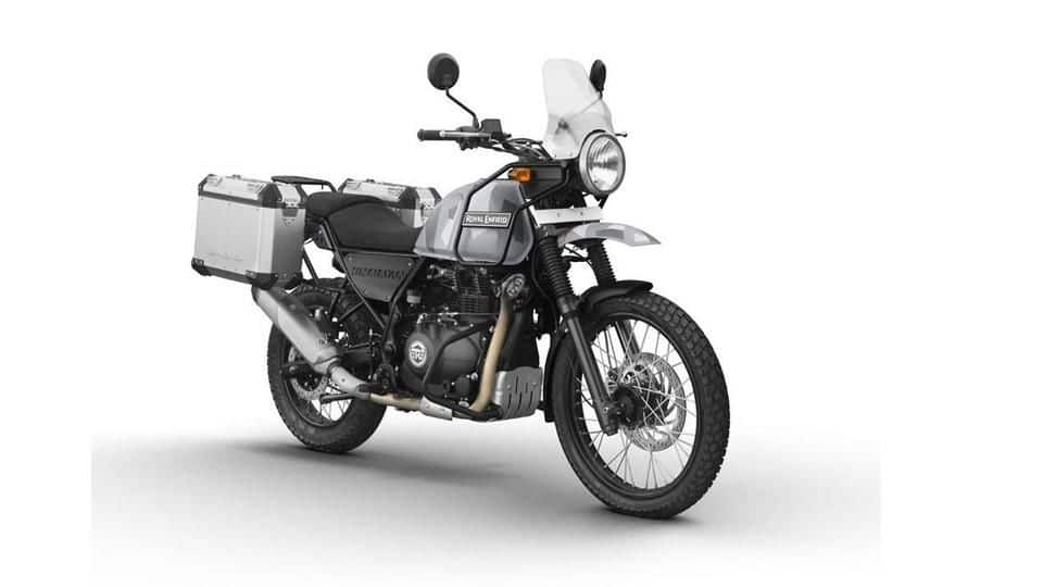 Royal Enfield launches adventure motorcycle "Himalayan Sleet" at Rs. 2.12L