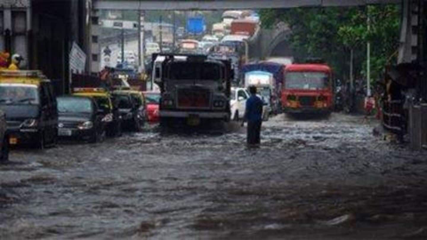 Heavy rains batter Mumbai: Flights delayed; waterlogging, traffic jams reported