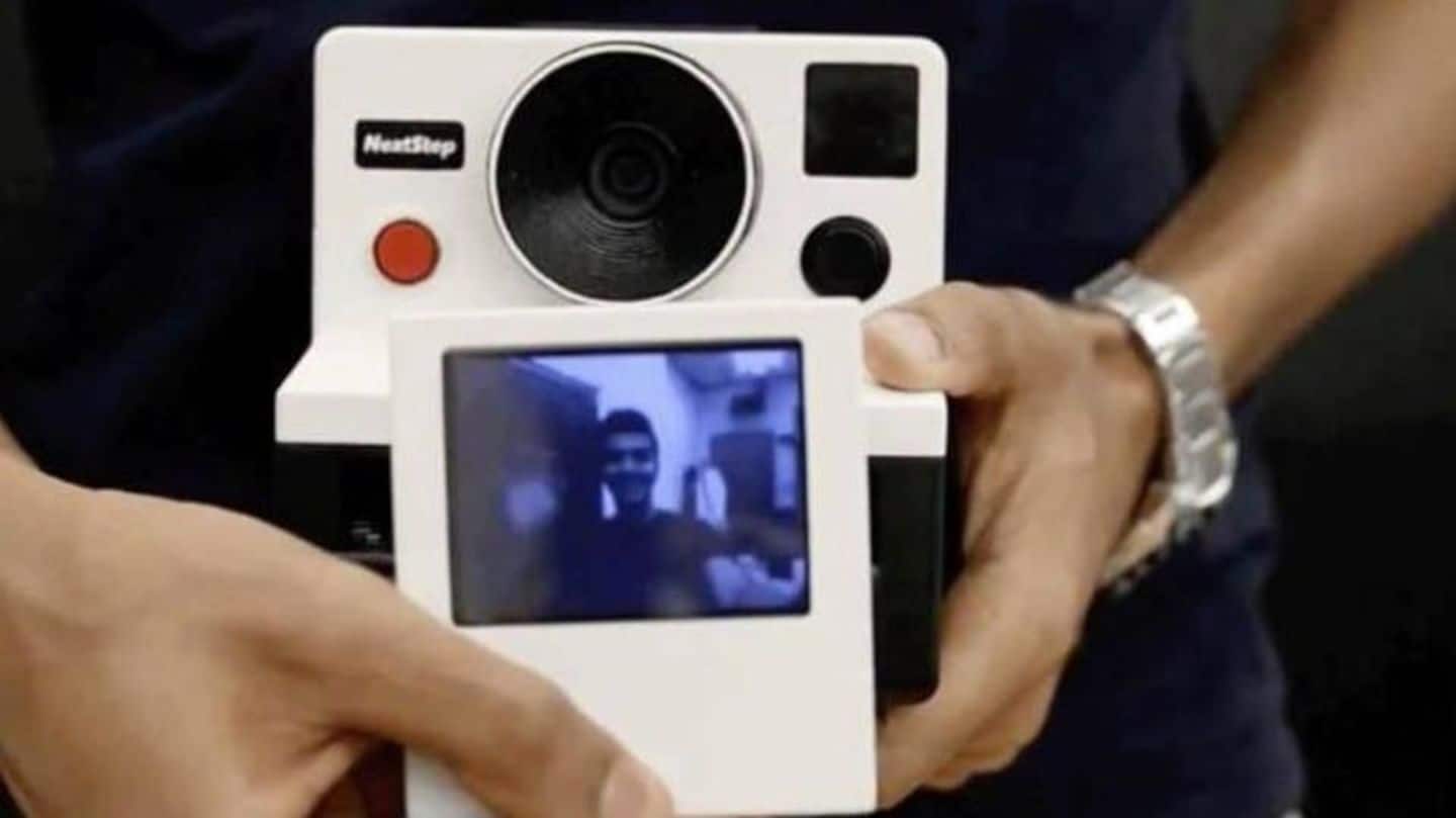 Instagif: A Polaroid-like camera that can instantly print GIFs!