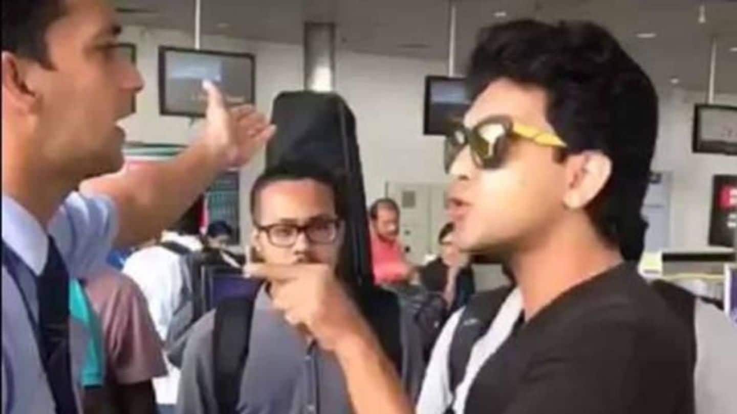 Singer Udit Narayan's son Aditya Narayan misbehaves with IndiGo staff