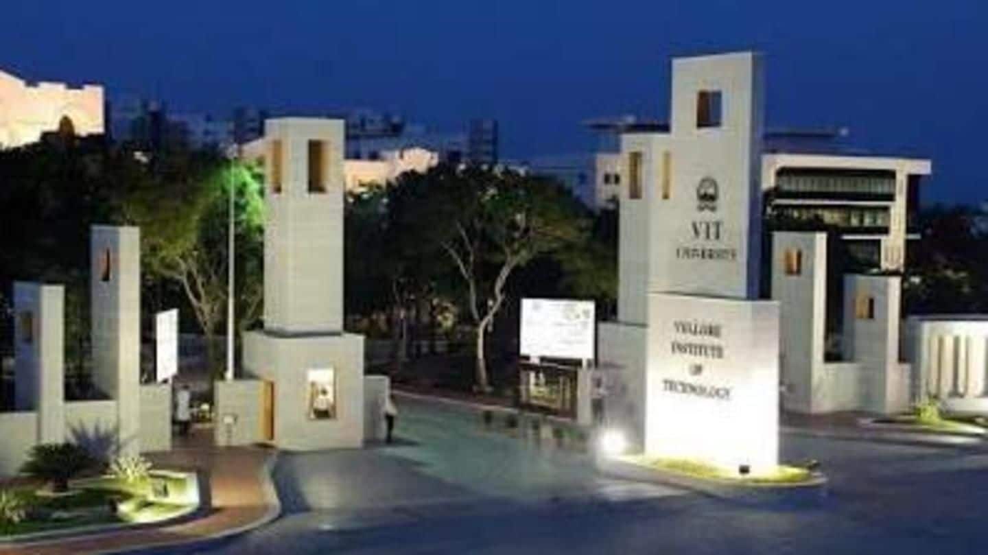 The Vellore Institute of Technology in Tamil Nadu The Vellore Institute of Technology in Tamil Nadu