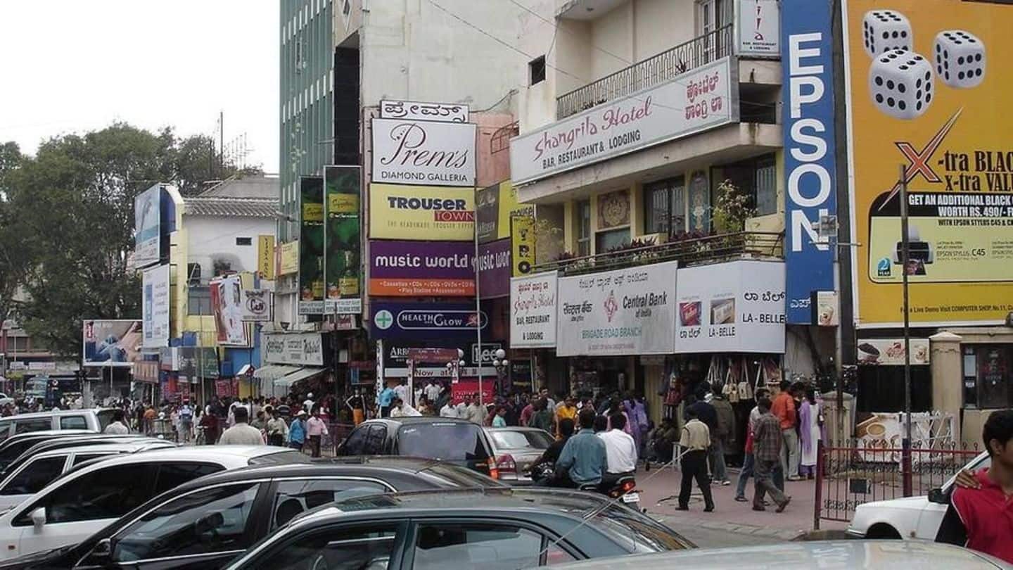 Bengaluru: New malls threateningly tower over old shops in Majestic