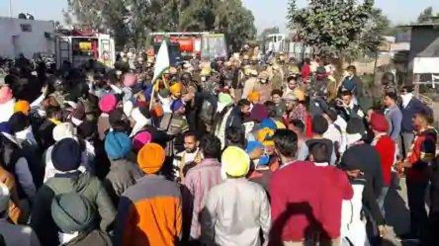 Farmers allowed to hold peaceful protests in Burari Farmers allowed to hold peaceful protests in Burari