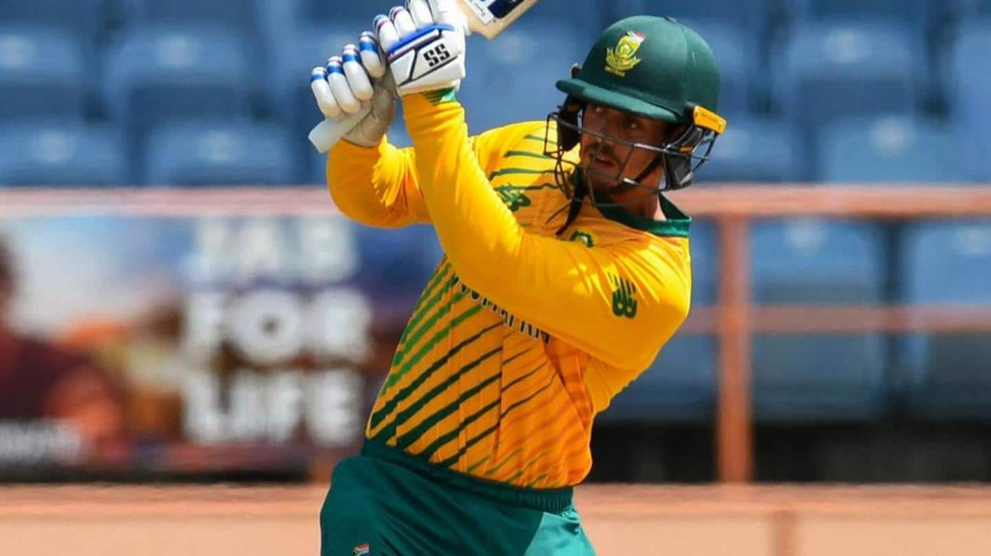 Quinton smashes ninth T20I fifty Quinton smashes ninth T20I fifty