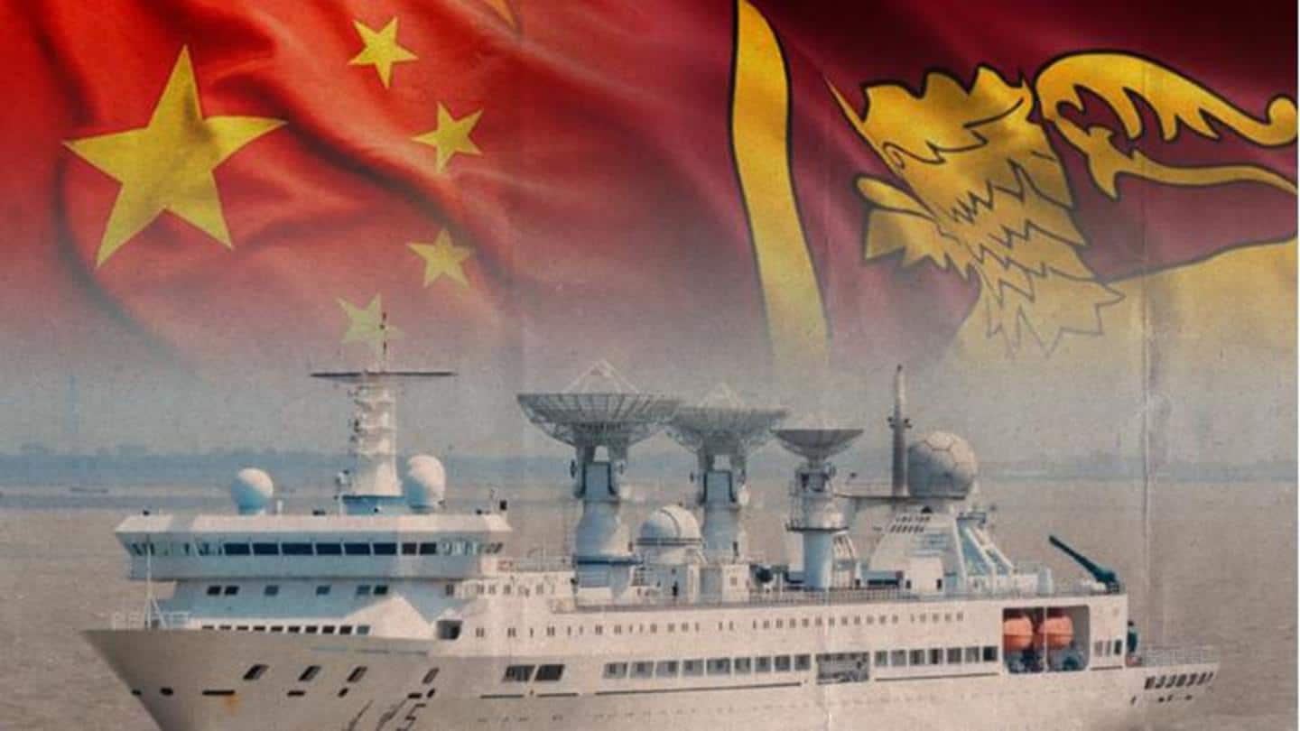 Chinese 'spy ship' docks in Sri Lanka amid India's concerns