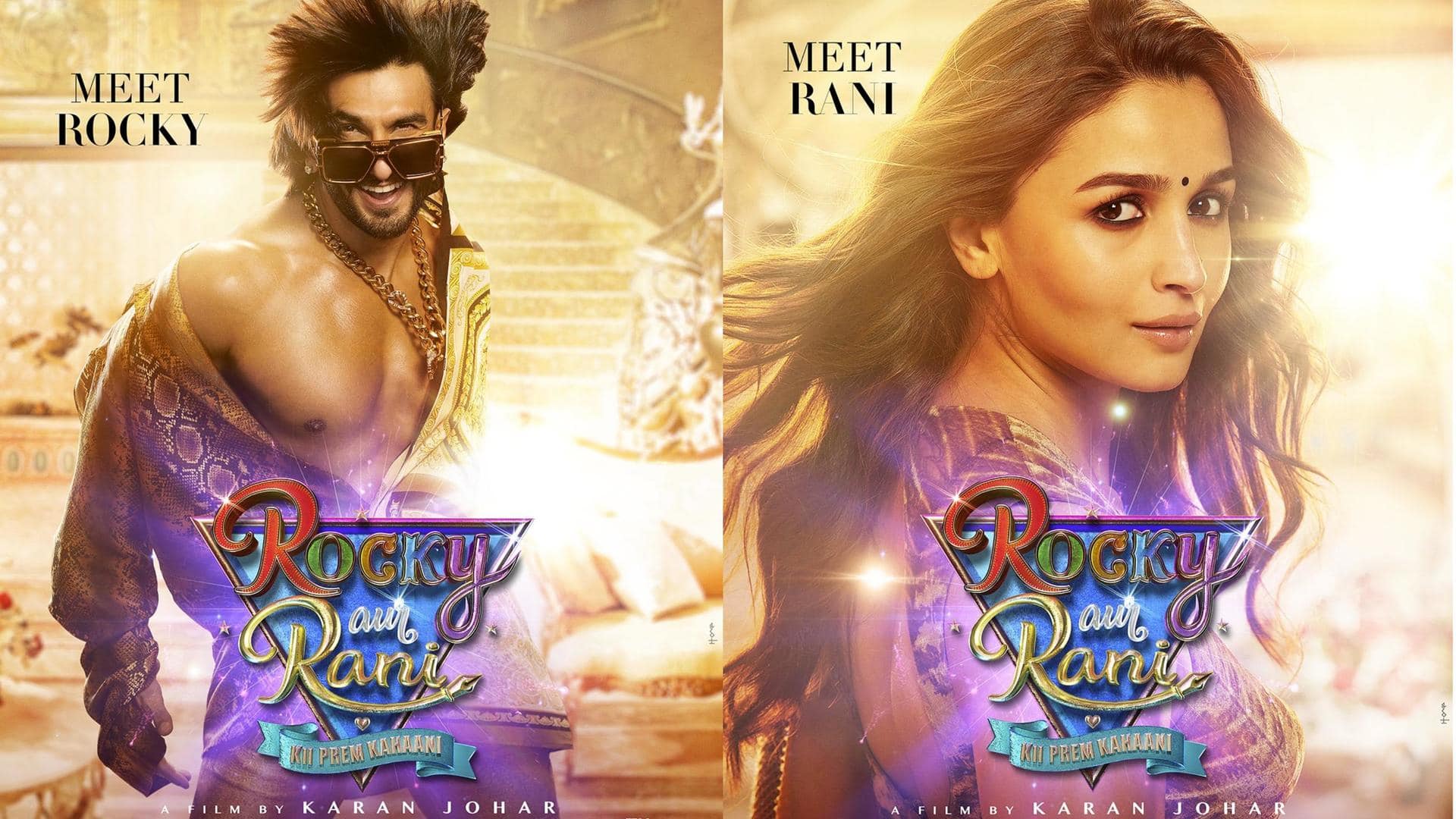 Alia Bhatt-Ranveer Singh starrer #RockyAurRaniKiiPremKahaani first look is out!
