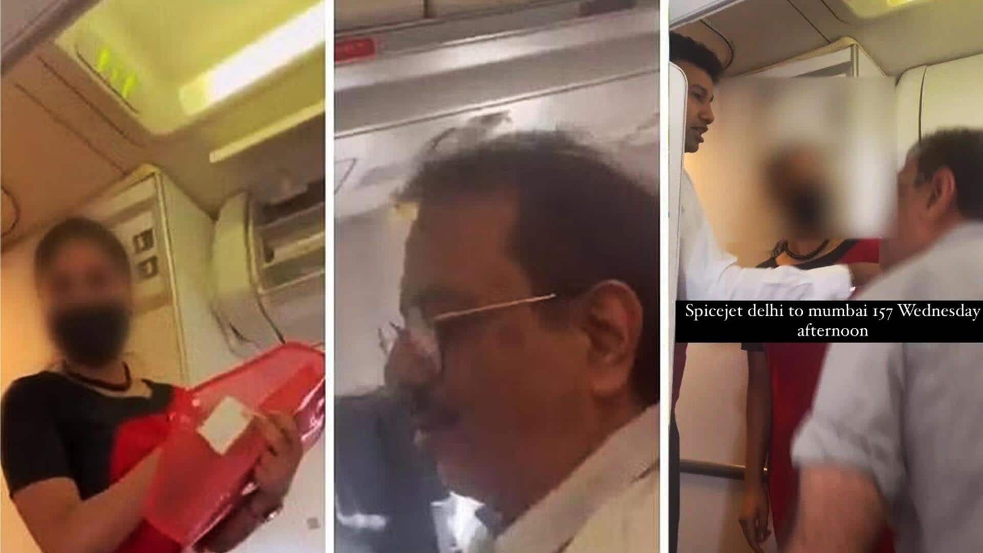 SpiceJet passenger exposes man for taking flight attendant's indecent photos