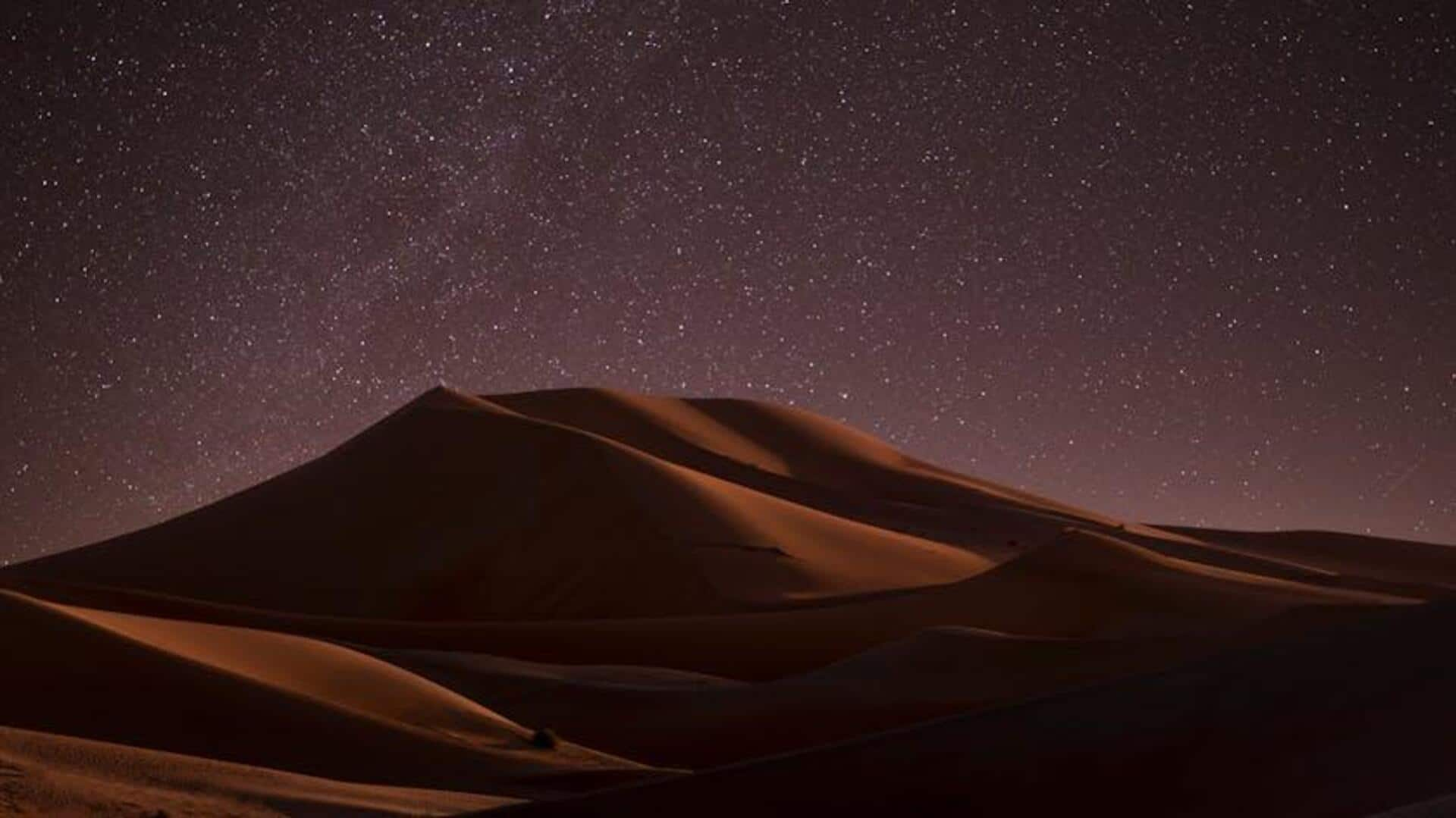 Stargazing in the Kalahari Desert