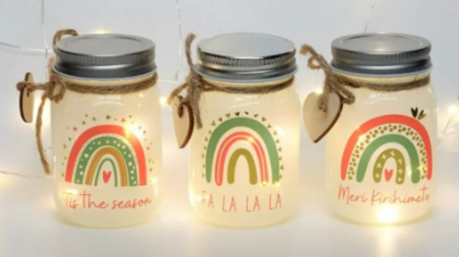 Make DIY sunshine jars to brighten up your home