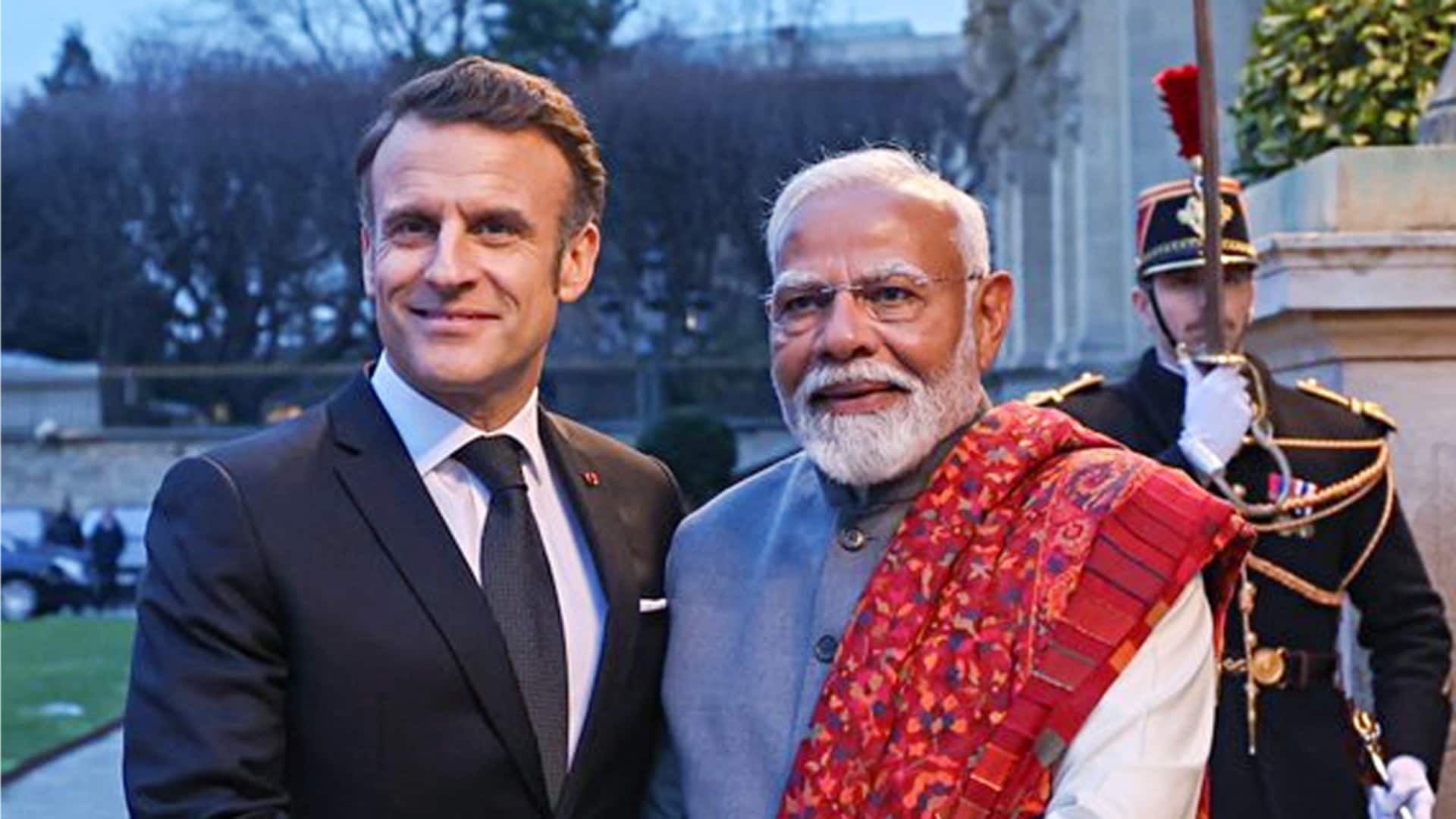 PM Modi welcomes 'dear friend' Macron to India