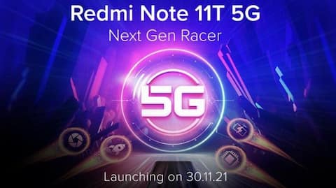 Redmi Note 11T 5G's India launch set for November 30