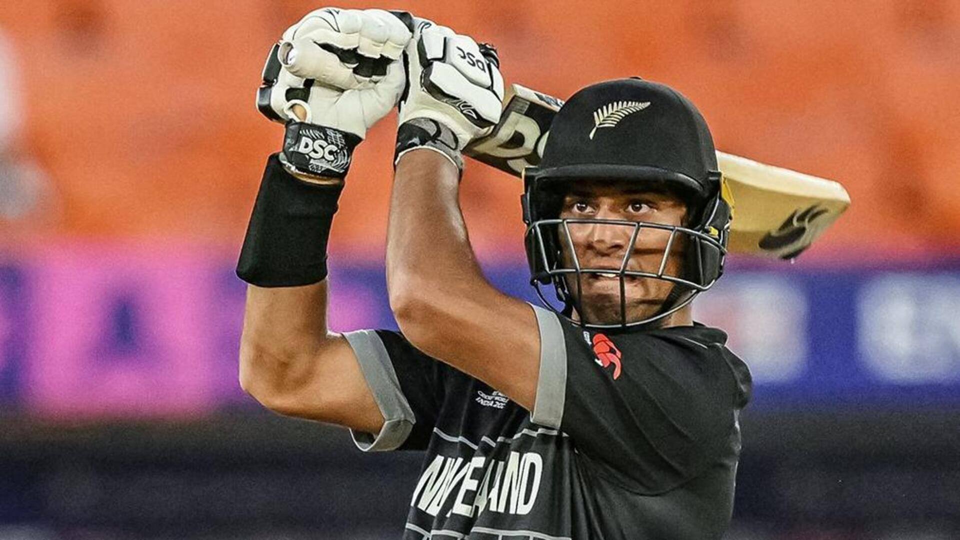 World Cup: NZ's Rachin Ravindra slams his maiden ODI century