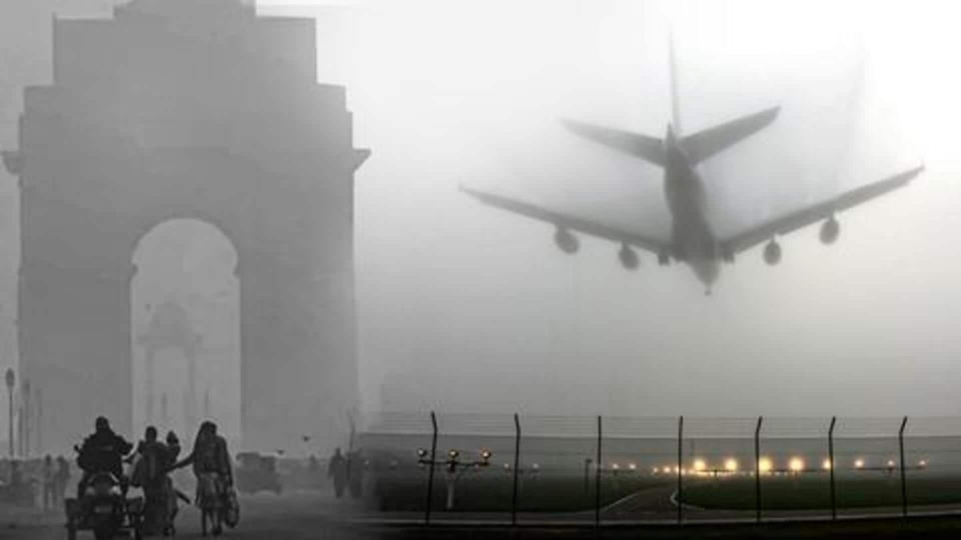 Delhi smog disrupts flights, trains as visibility drops