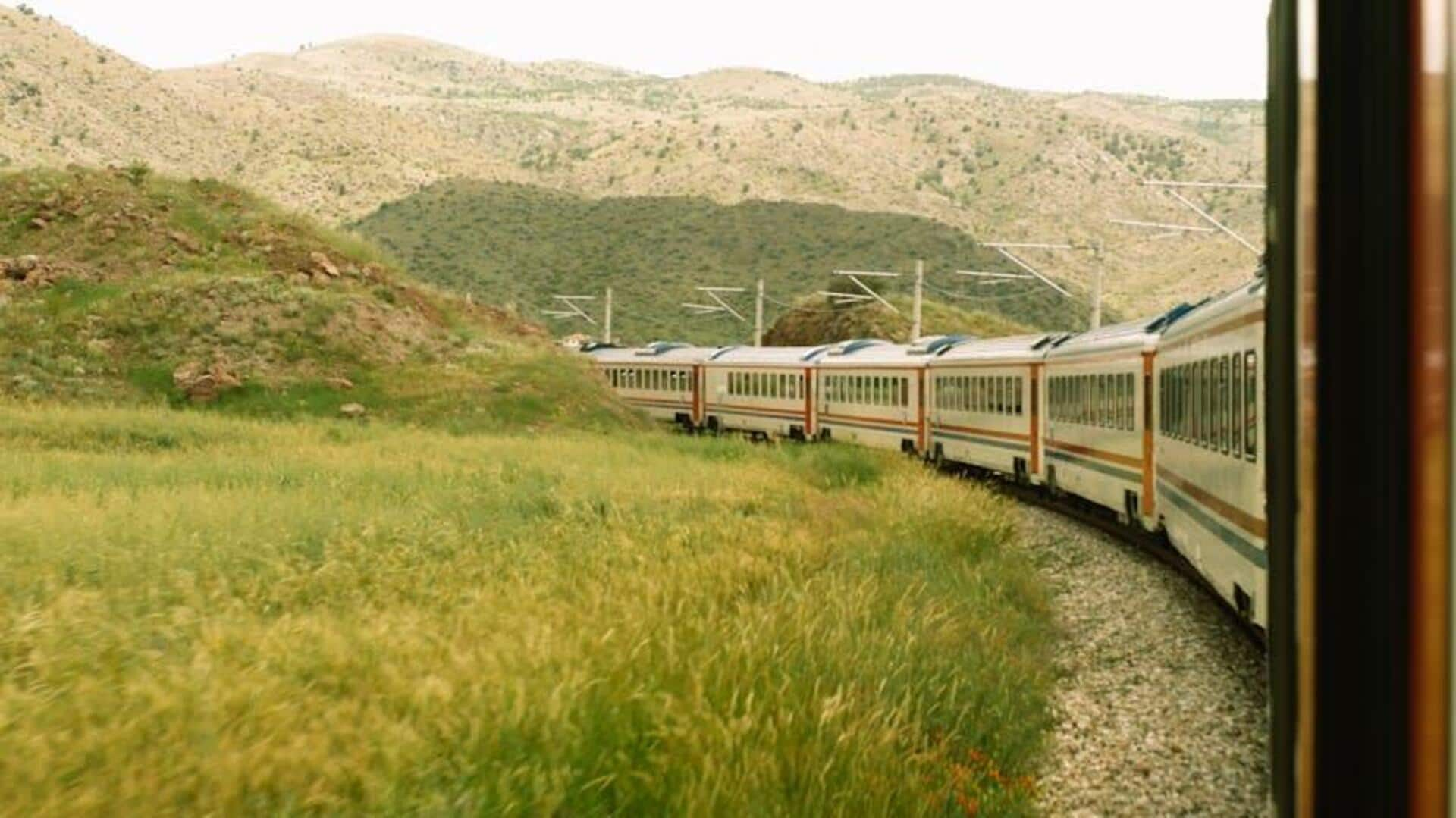 From mountains to coastlines: 5 most beautiful train journeys 