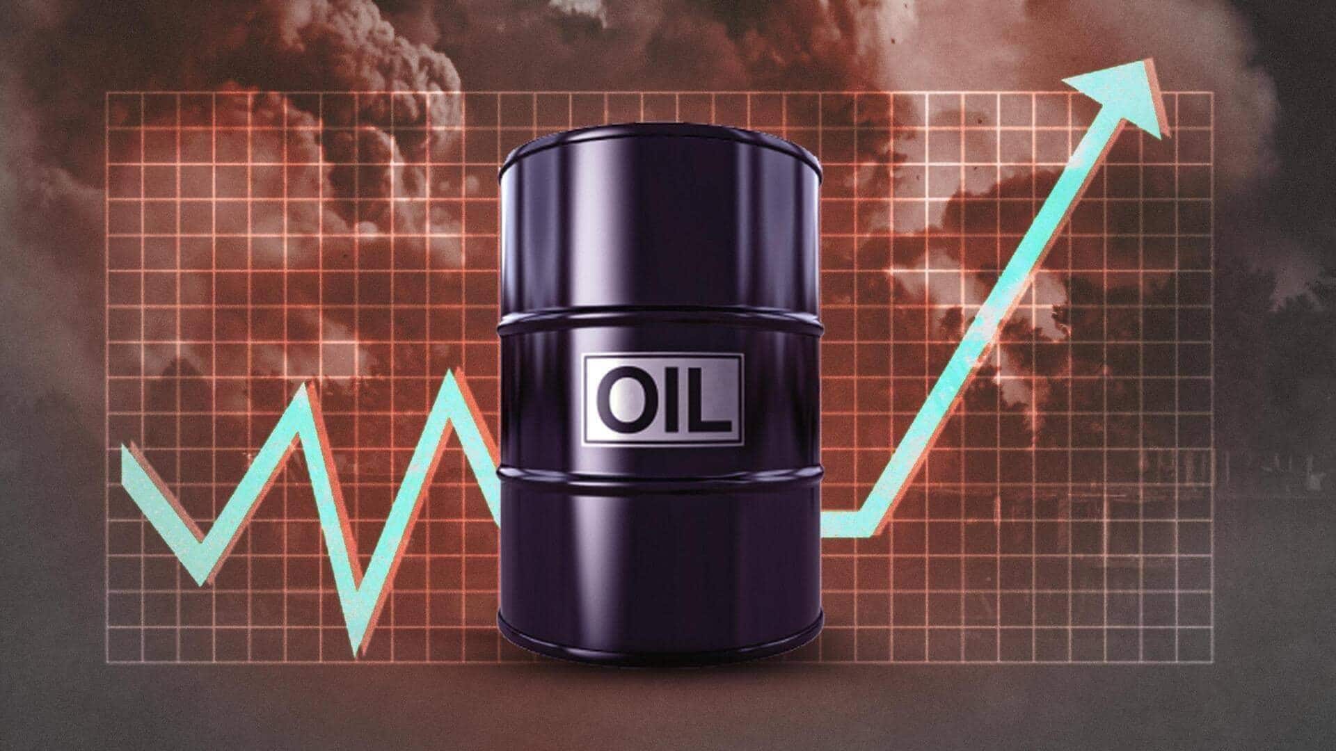 Oil prices surge over 12% as Israel strikes Iran