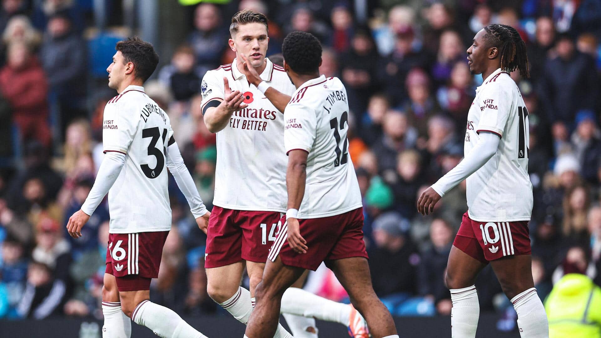 Premier League leaders Arsenal march on with Burnley scalp: Stats