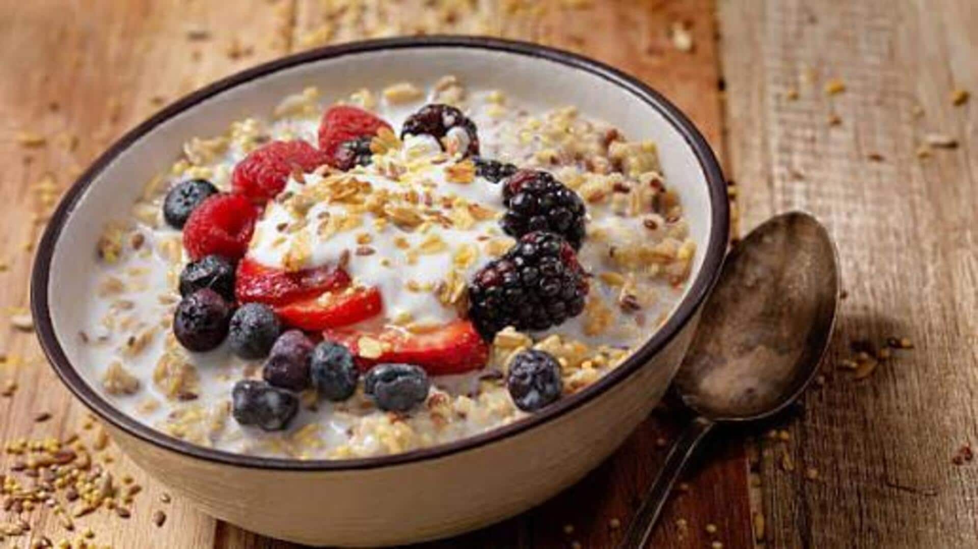 Healthy and tasty: Roasted flaxseed muesli