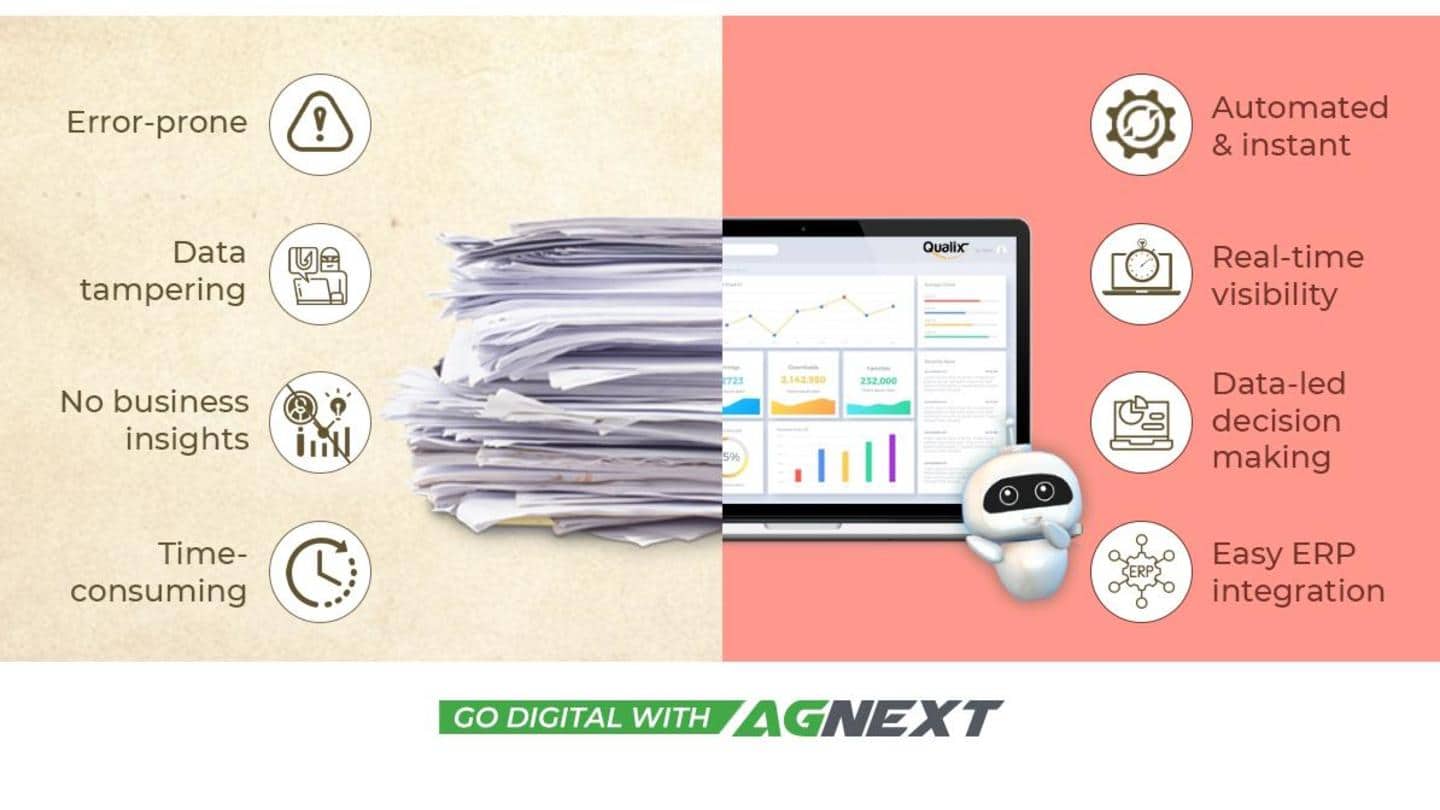 Instant assessments, digital records, traceability eased AgNext's entry into agritech Instant assessments, digital records, traceability eased AgNext's entry into agritech
