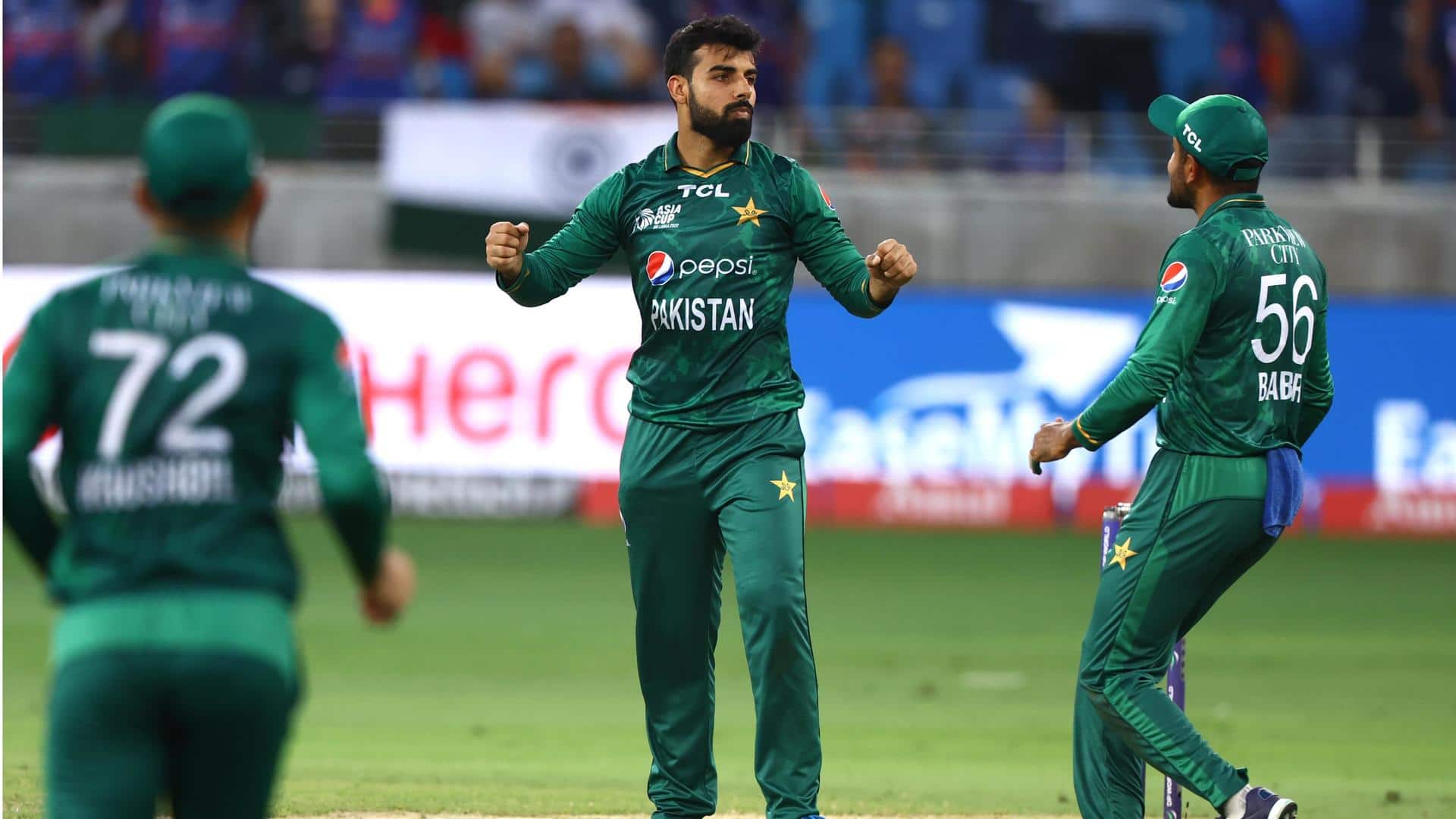 Shadab Khan becomes first Pakistan bowler with 100 T20I wickets