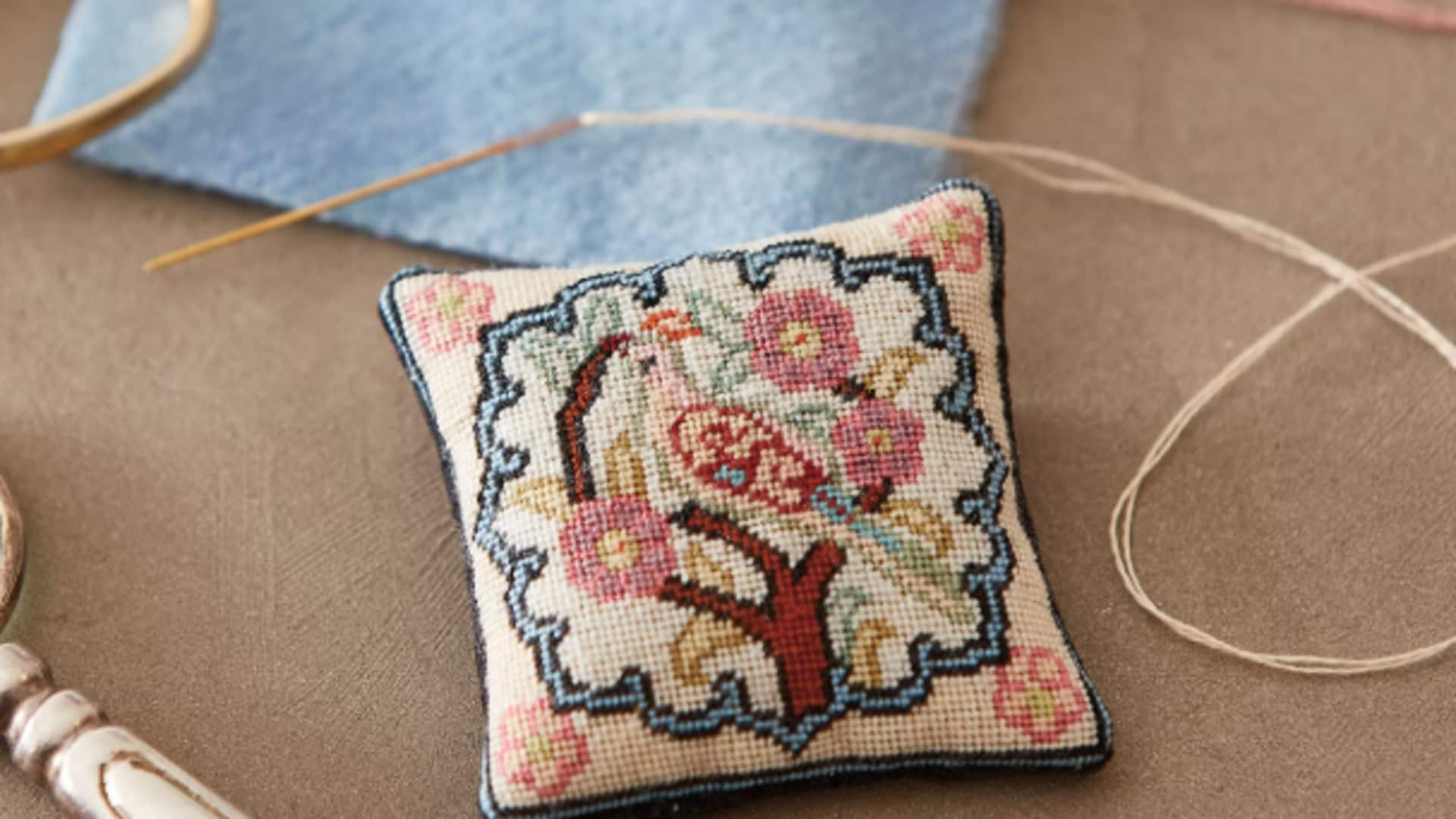 How to add petit point designs to your living spaces