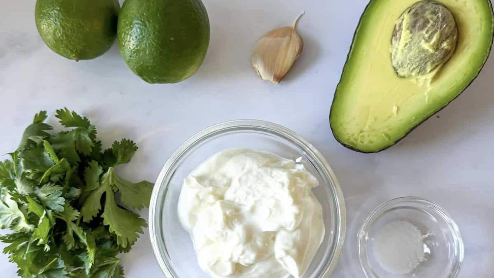 Avocado meets lime: The perfect duo for zesty guacamole Avocado meets lime: The perfect duo for zesty guacamole