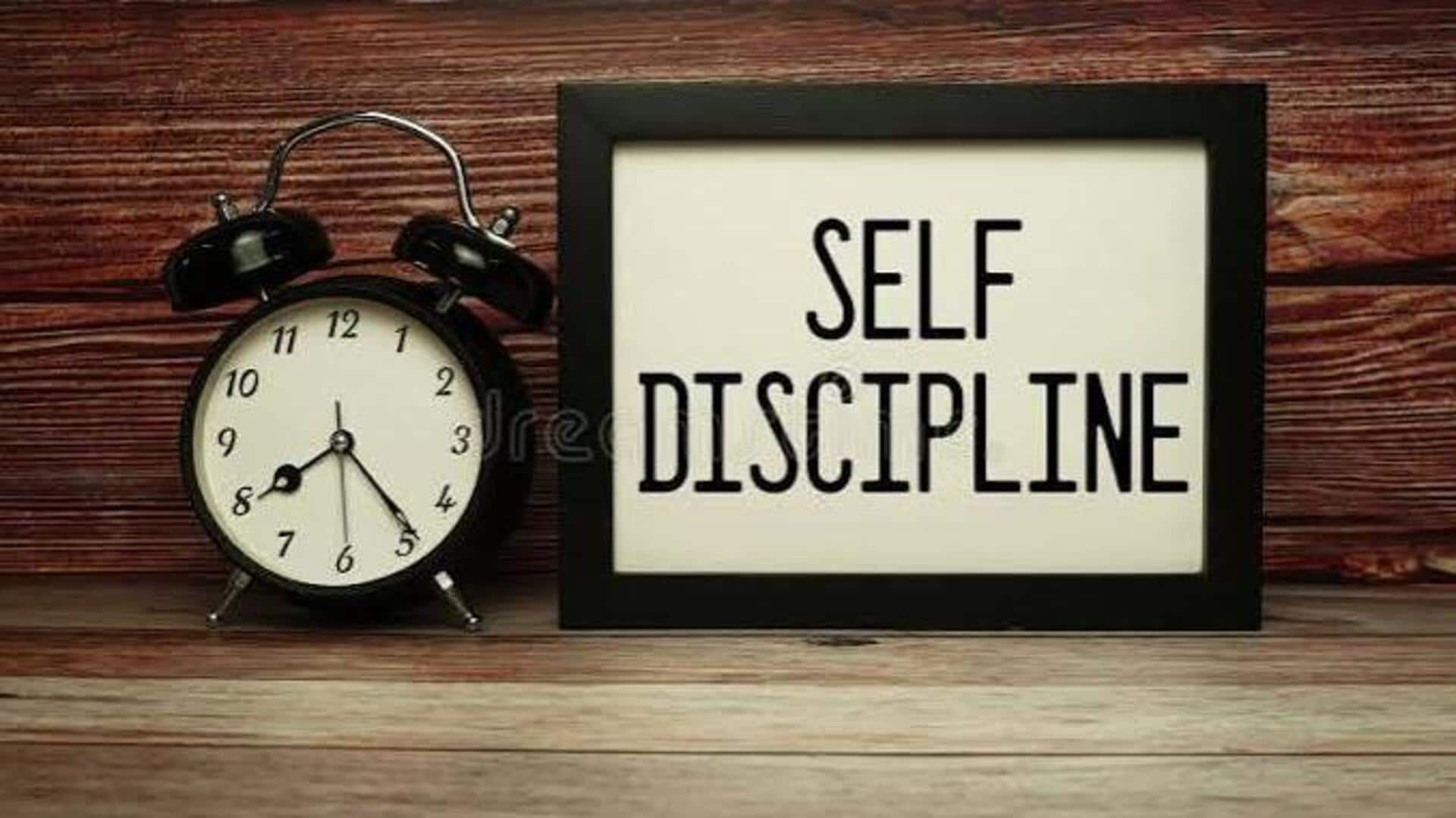 5 ways to build self-discipline every day