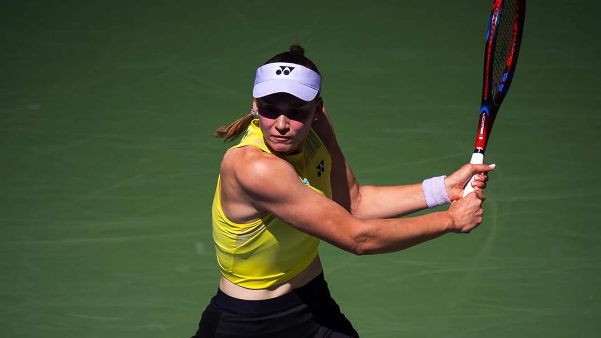 US Open: Elena Rybakina reaches semis, secures World No. 1