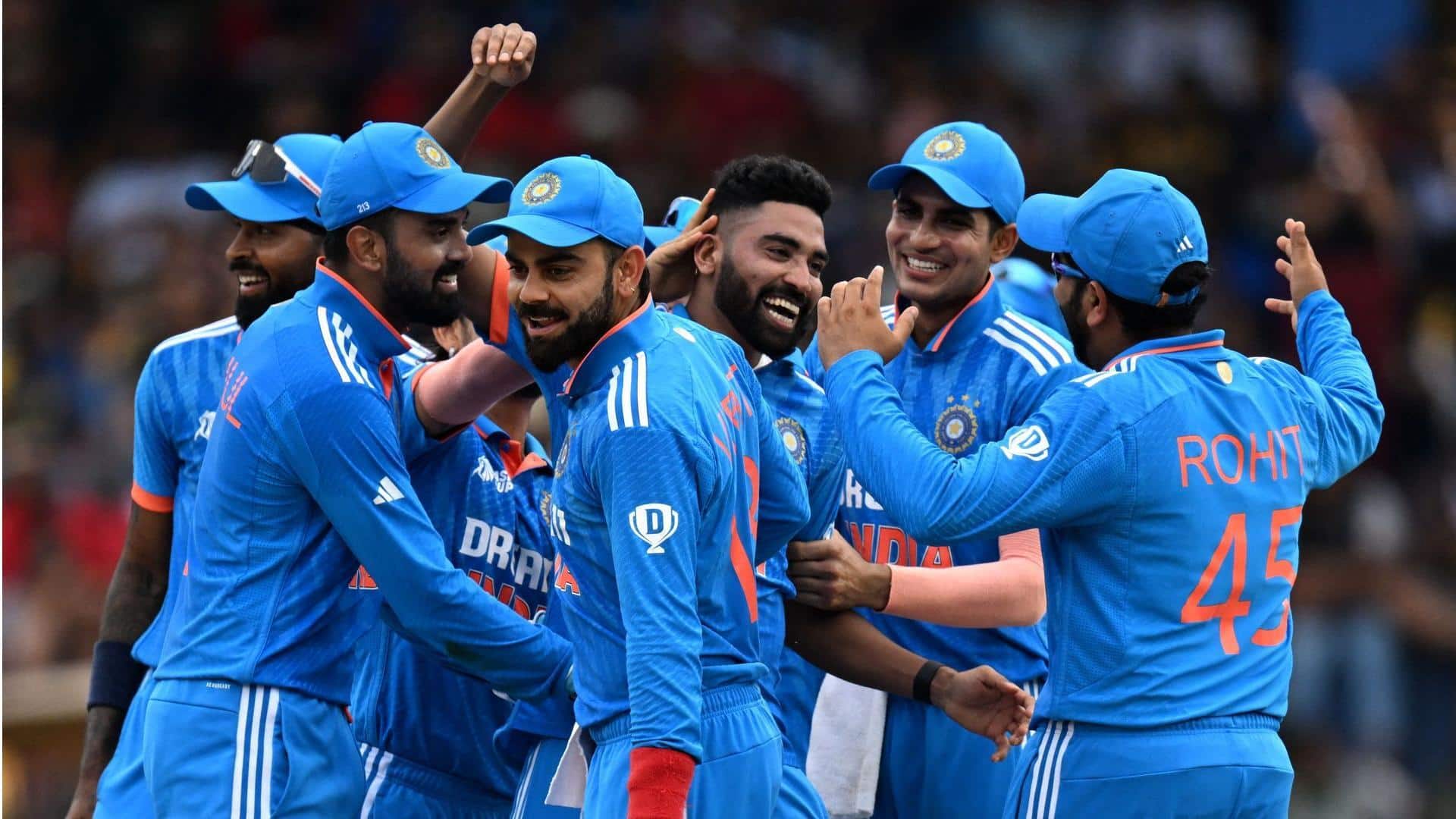 ICC World Cup 2023: Statistical records of India