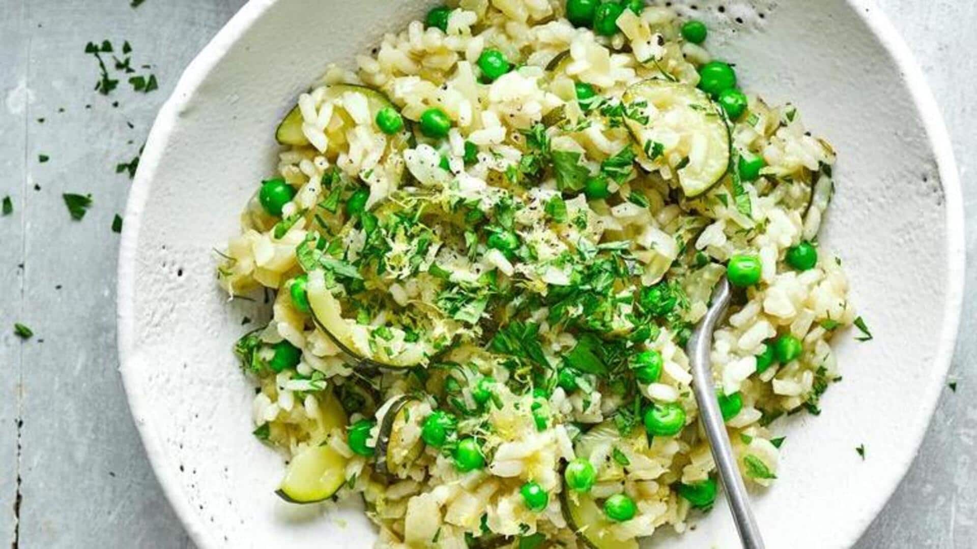 Indulge in these delicious dairy-free vegan risotto