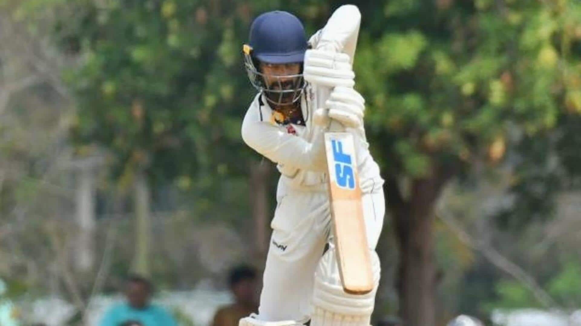 Duleep Trophy, Baba Indrajith slams half-century for India C: Stats