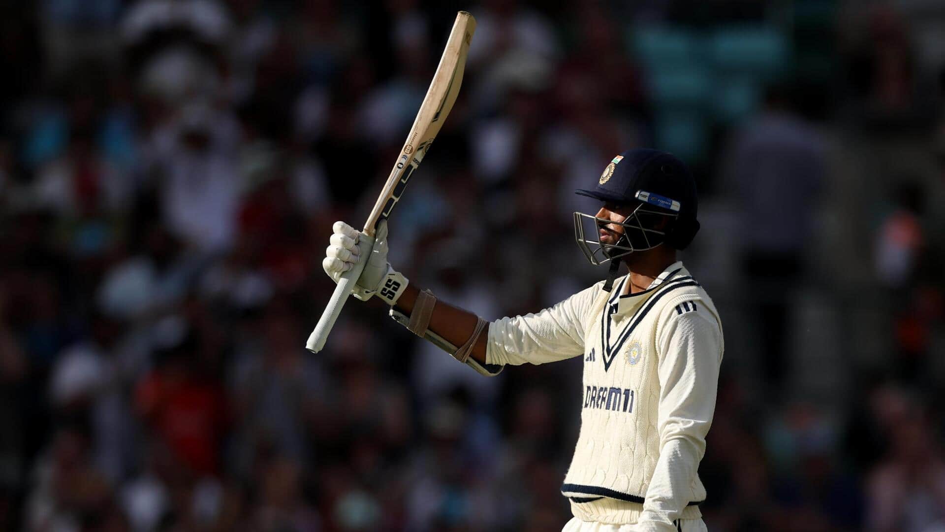 Washington Sundar hammers 53 versus England at The Oval: Stats Washington Sundar hammers 53 versus England at The Oval: Stats