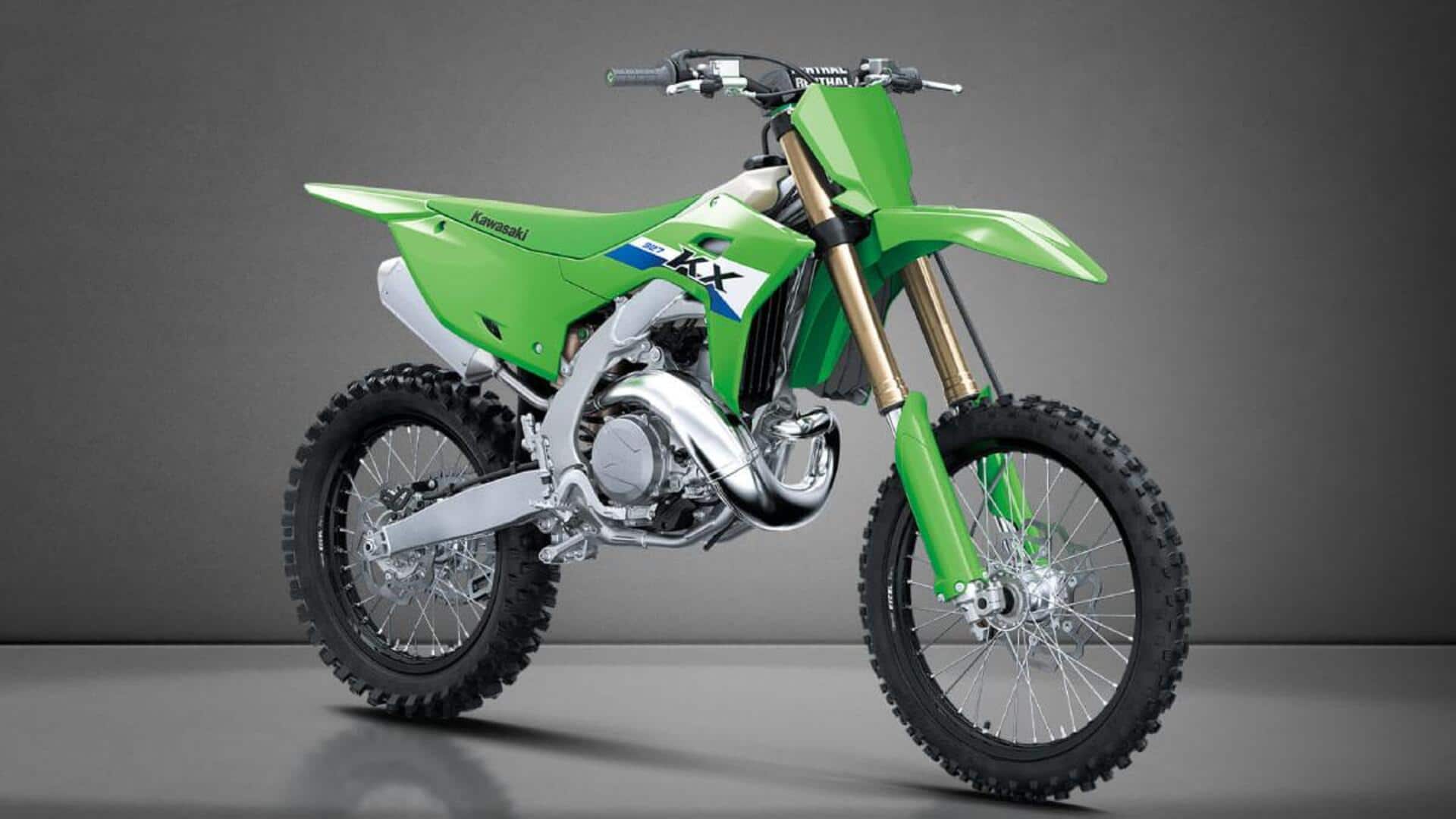 Kawasaki reveals 2 off-road bikes with fuel-injected 2-stroke engine