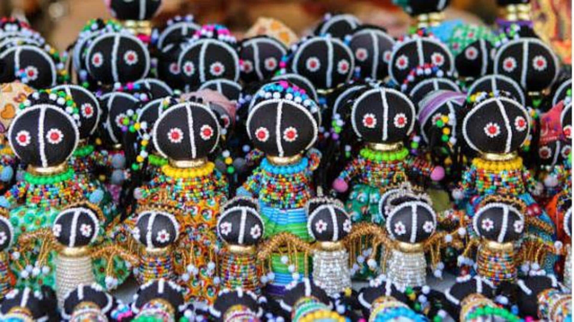 How to make dolls with beadwork
