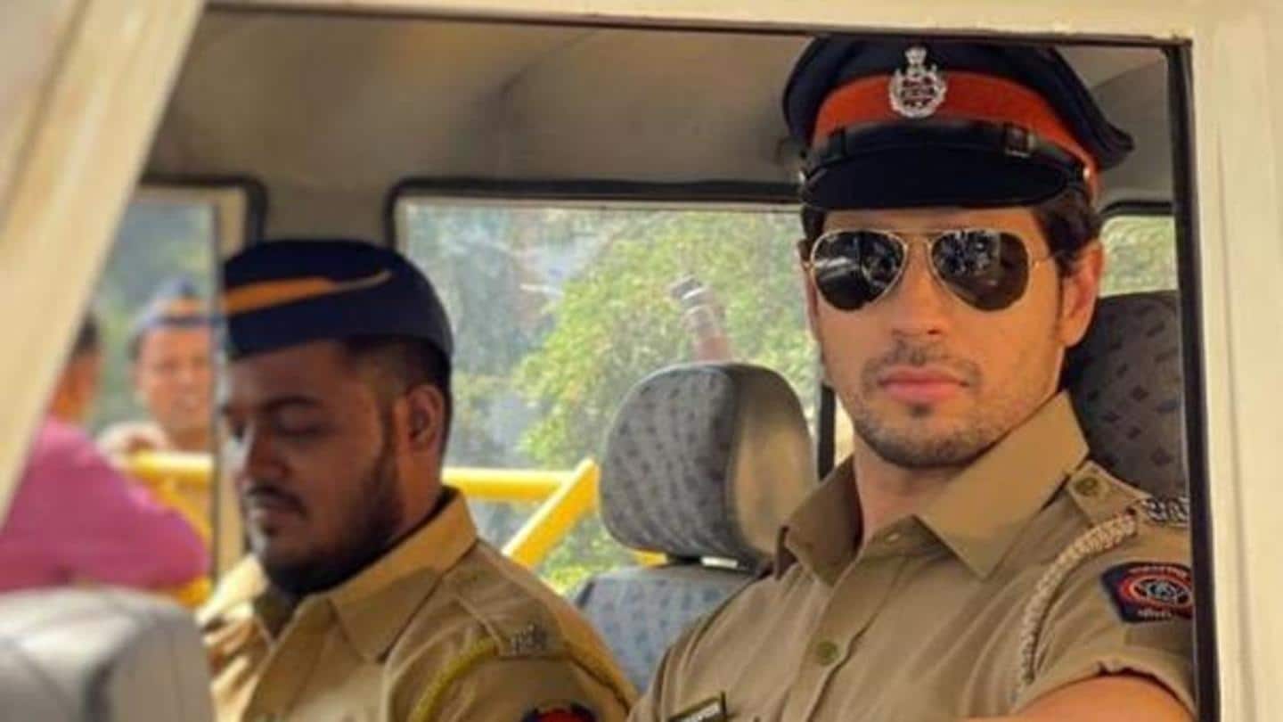 'Thank God': Sidharth Malhotra shares his cop avatar