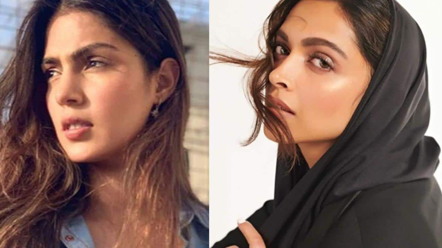 Rhea ranked ahead of Deepika, Priyanka and others Rhea ranked ahead of Deepika, Priyanka and others