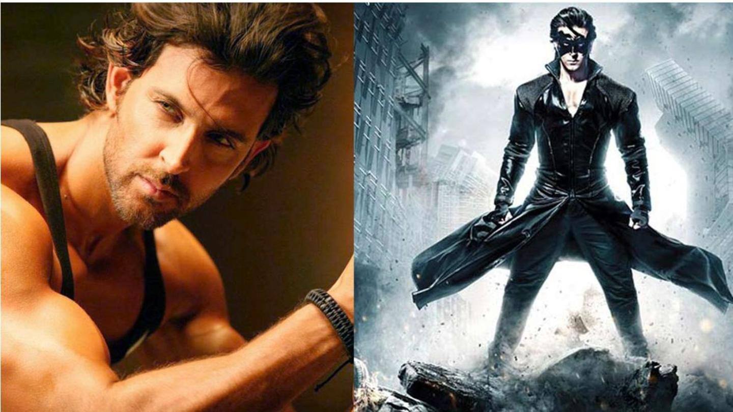 Watch Video: Hrithik Roshan becomes Krrish again!