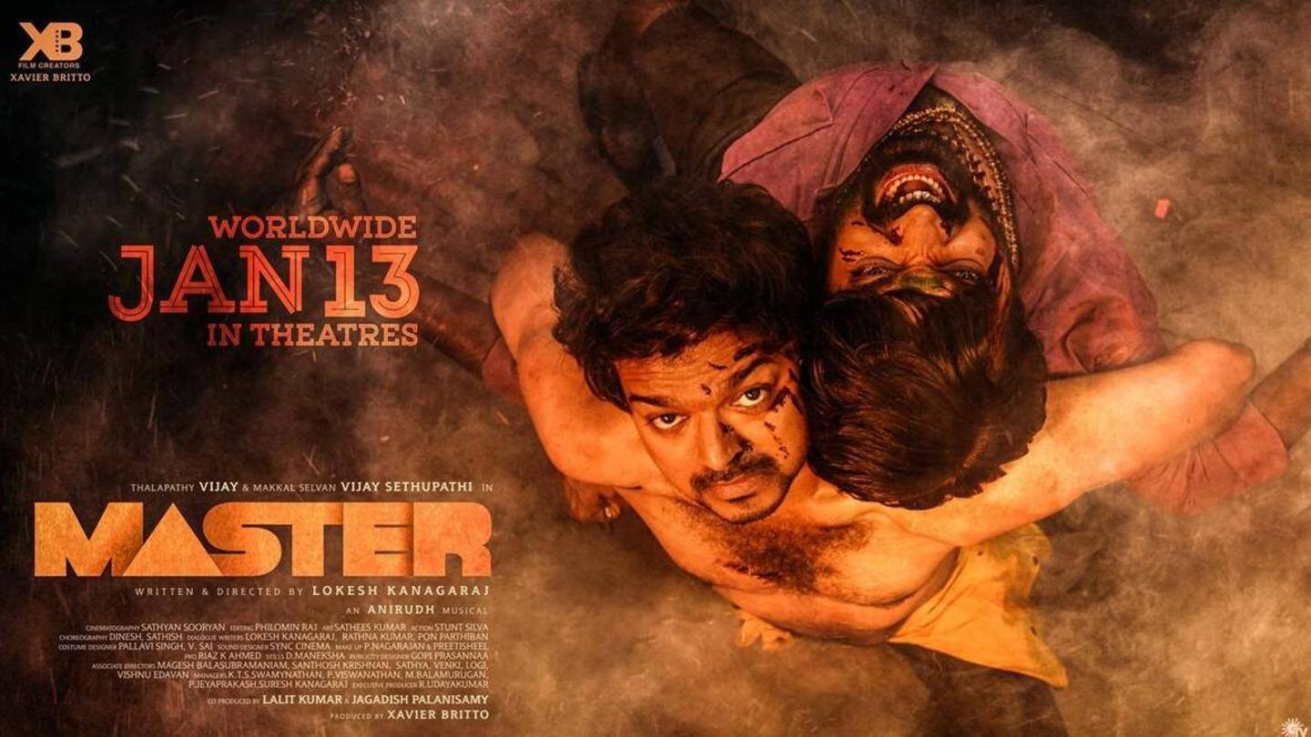 Vijay's 'Master's clips leaked online ahead of its theatrical release