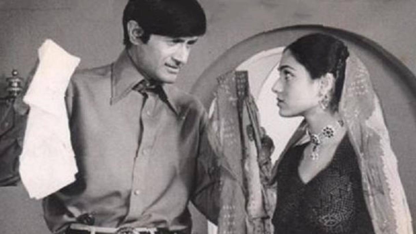 Tina starred with Dev Anand in 'Des Pardes' in 1978 Tina starred with Dev Anand in 'Des Pardes' in 1978