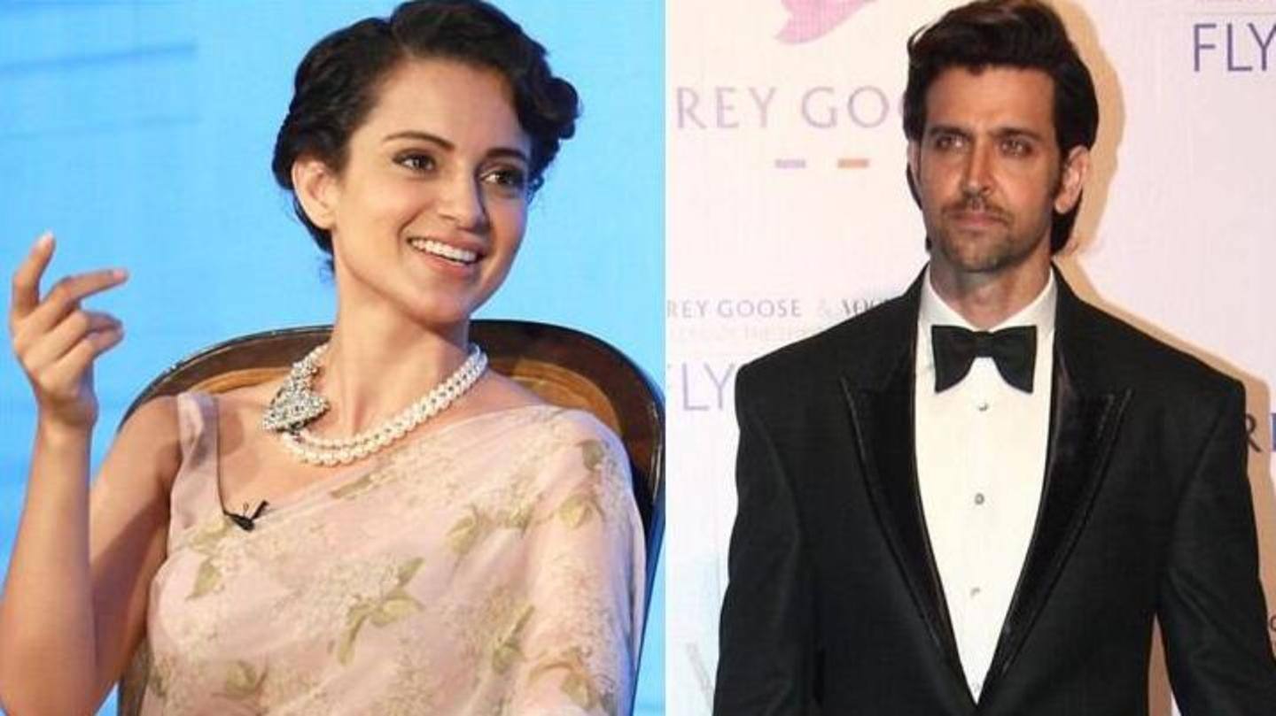 Kangana has often called Hrithik her 'ex' Kangana has often called Hrithik her 'ex'